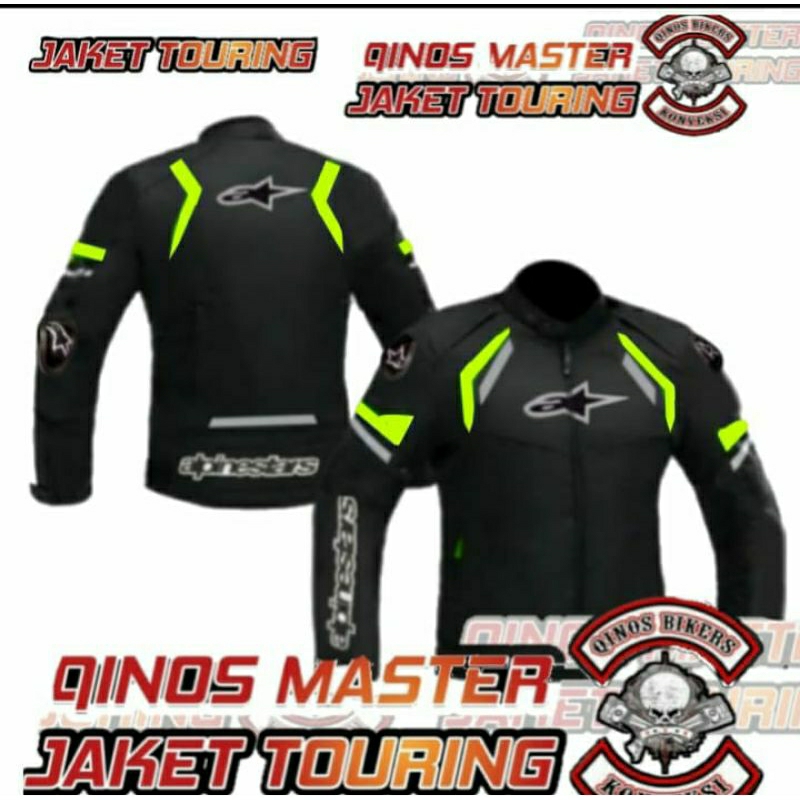 เสื้อแจ็คเก็ตนิรภัยสําหรับการเดินทาง เสื้อแจ็คเก็ตมอเตอร์ไซค์ TOURING PROTECTOR RACING เสื้อแจ็คเก็ตมอเตอร์ไซค์