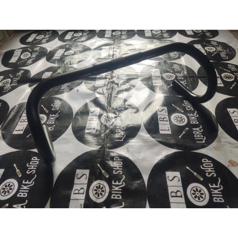 GELEISEN HB-105-1 42CM 25.4MM มาตรฐานสีดํา DROPBAR RACING HANDLEBAR