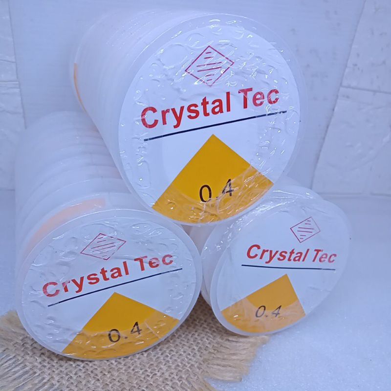 CRYSTAL TEC ELASTIC STRING ต่อม้วน 0.4 มม