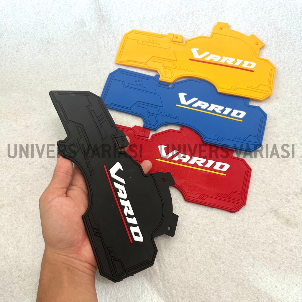 Hitam MERAH MESIN mudflap vario 110 techno OLD HONDA MUD RUBBER CARBUE อุปกรณ์เสริม MUD FLAP WATER STAINER HONDA vario OLD RUBBER UNDER vario ENGINE SPKA cam 110D สี wario 110 D แดง น้ําเงิน เหลือง ดํา ดํา