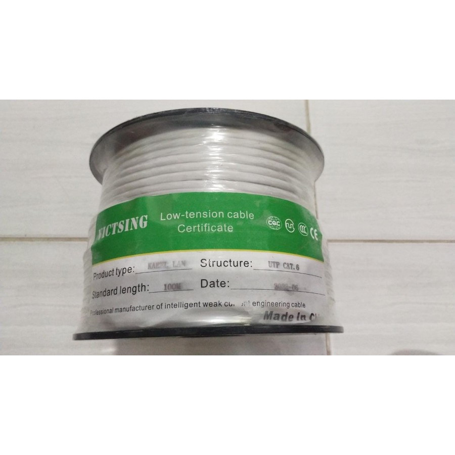 Victsing UTP CAT6e สาย LAN / Cat5e 100 เมตร 100 เมตร cat 6 / cat 5 data cable