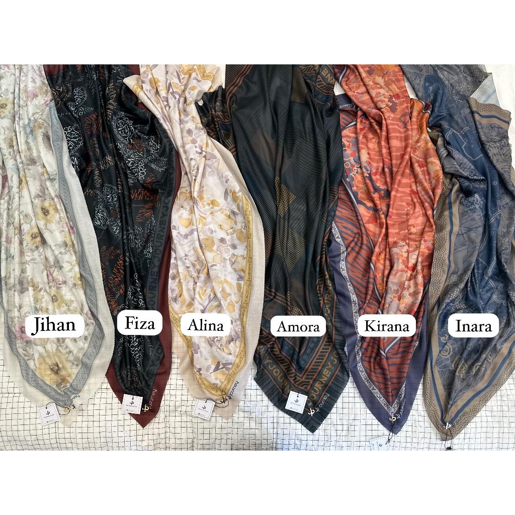 ใหม่ล่าสุด JOURNEY HIJAB 6 OWNERS BIRTHDAY MOTIFS BY JOURNEY SCARVES