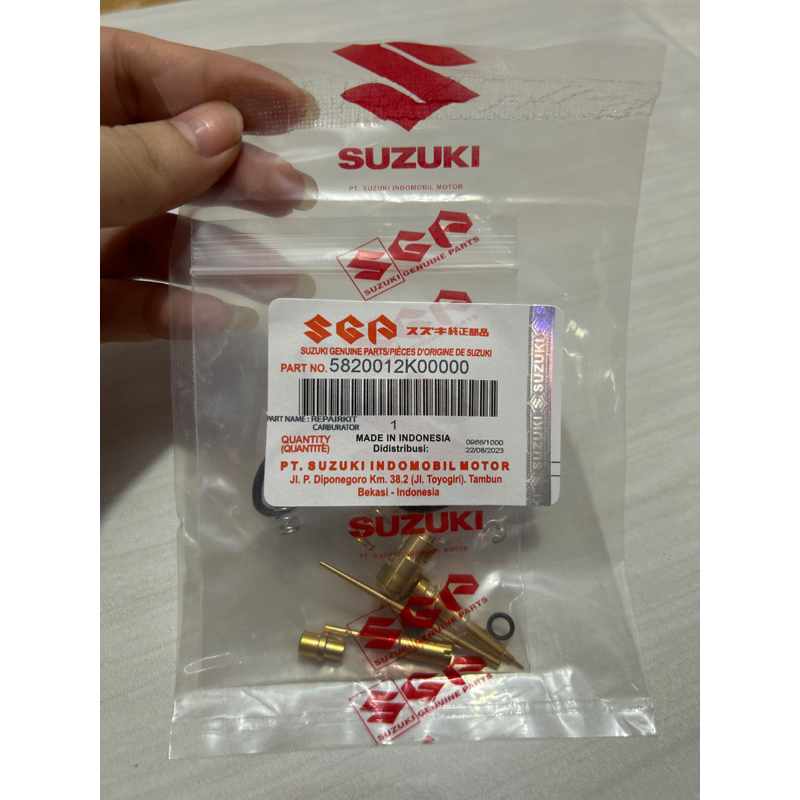 ชุดซ่อมคาร์บูเรเตอร์ สําหรับ Suzuki SPIN 125 SKYWAVE HAYATE SKYDRIVE