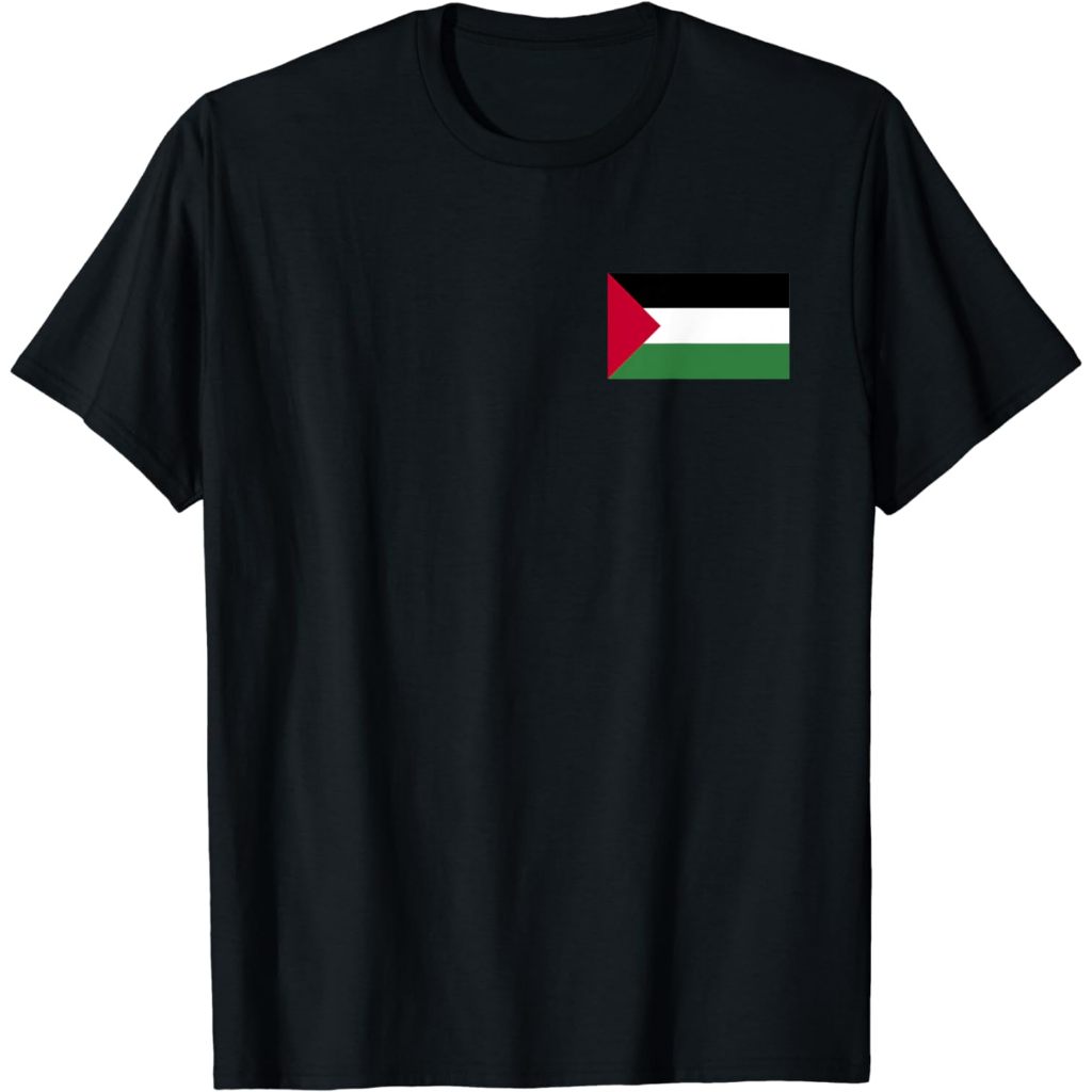 Premium Distro Adult T-shirt Free Palestine Palestine Flag เสื้อยืด
