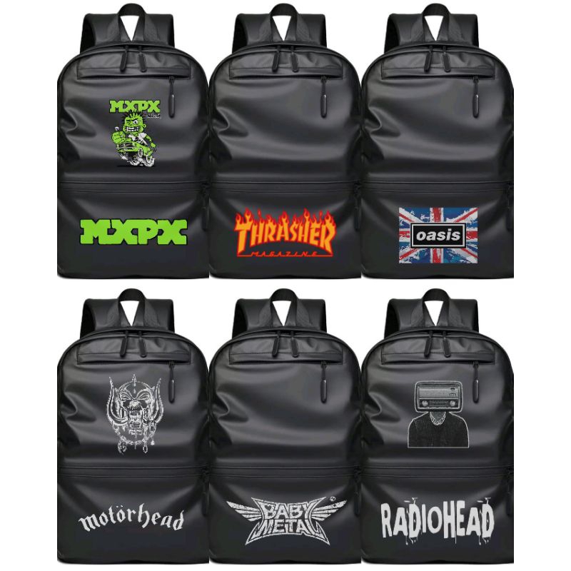 กระเป๋ากันน้ํา - BACKPACK BACKPACK - MXPX BAG - THRASHER - BEBY METAL - MOTOR HEAD - RADIOHEAD - OAS