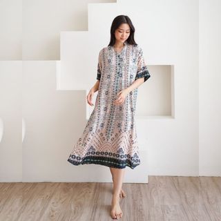 Catalla - Home Dress / Daster Basic Wanita Rayon Premium
