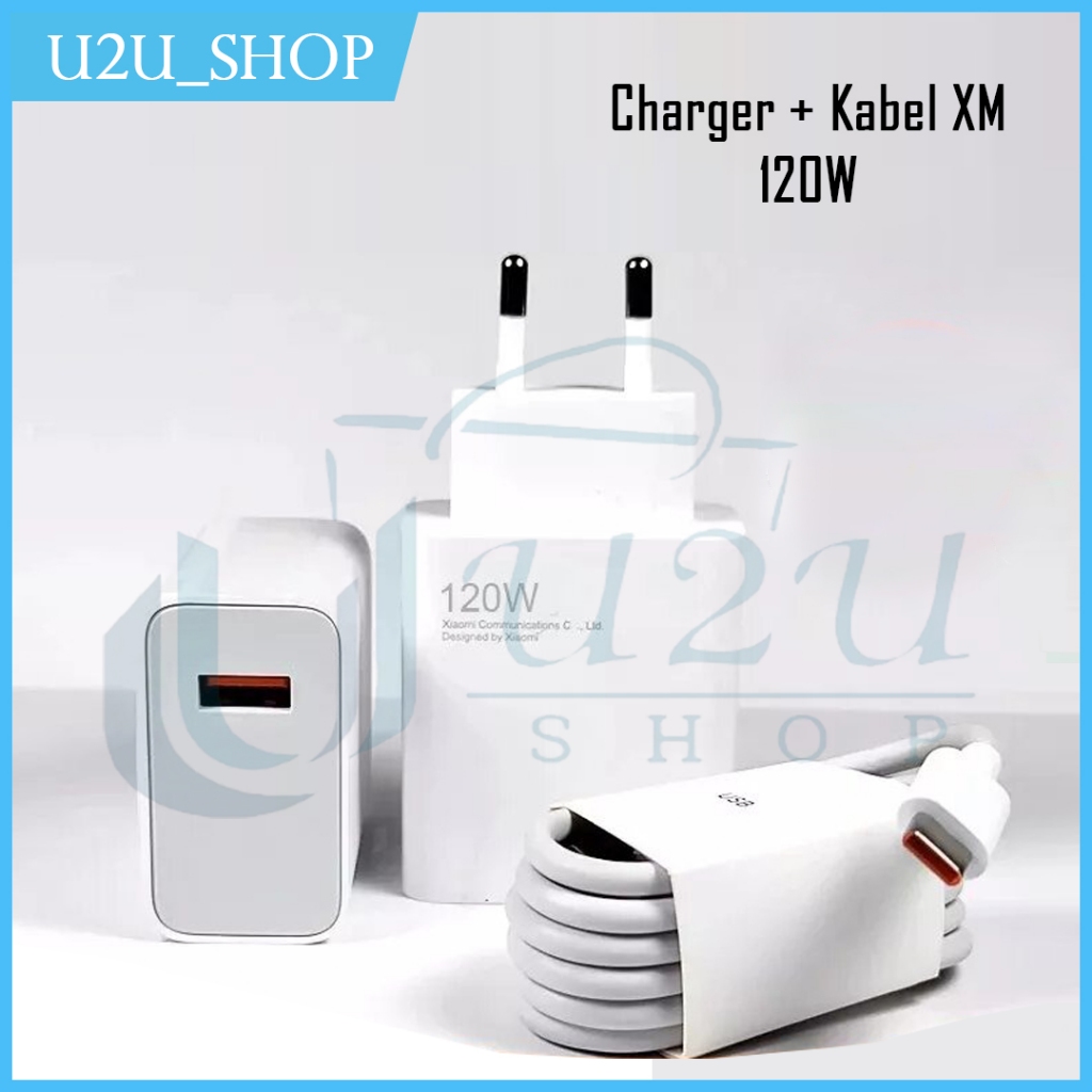 เครื่องชาร์จ 120W สําหรับ Xm Redmi Note 7 Note 8 Note 9 Note 9 Pro - Xm Fast Charging 120W Type-C Ch