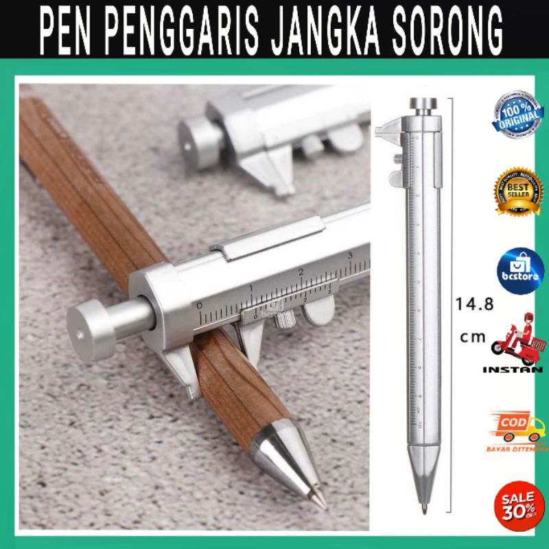 ปากกาลูกลื่น ปากกาลูกลื่น Sigmat Caliper Vernier Pen ไม้บรรทัด Vernier Caliper