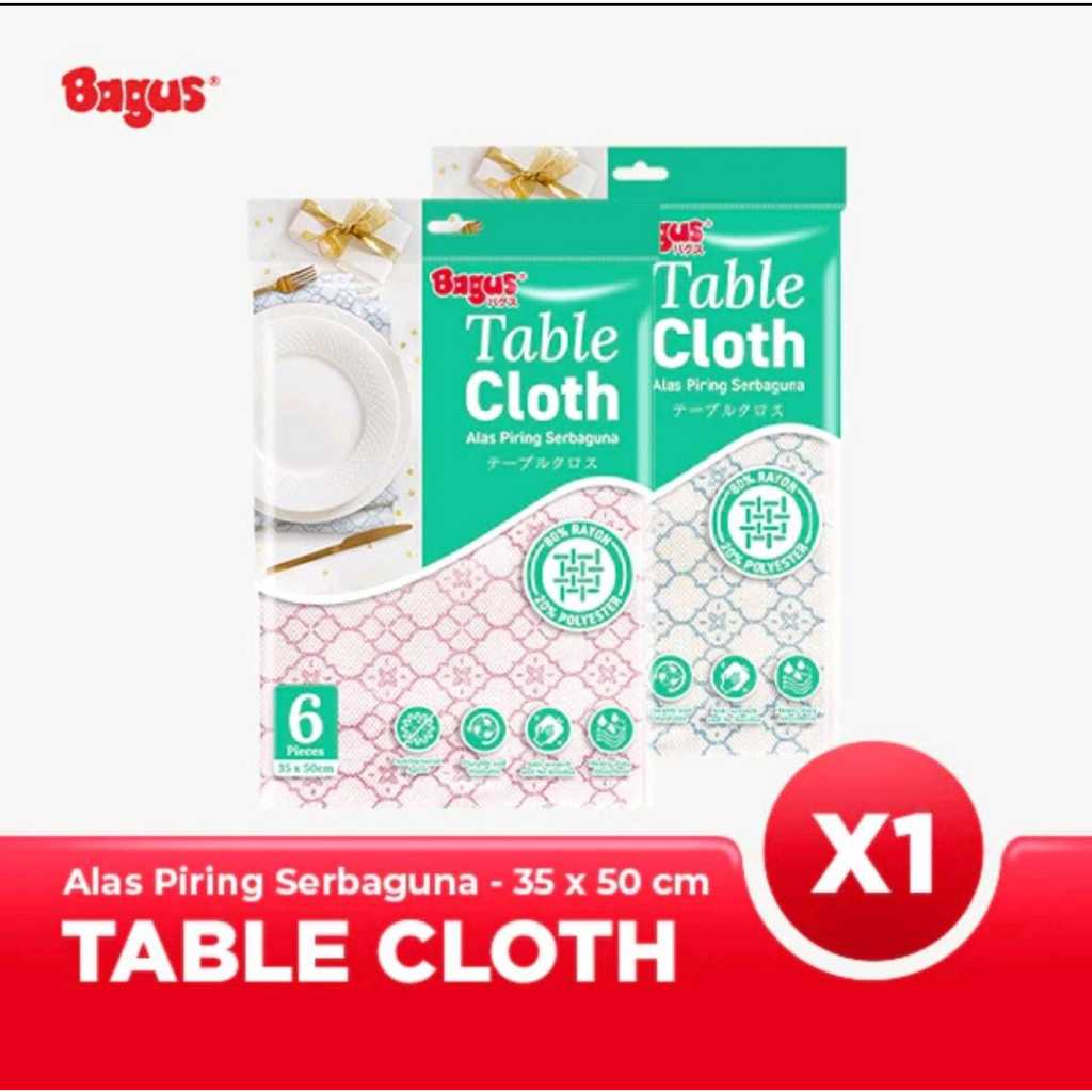 BAGUS TABLE CLOTH U.35 X 50 CM 6S