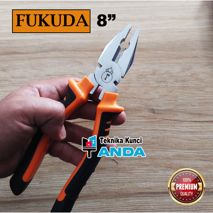 คีมรวม Fukuda 8" - Fukuda คีมอเนกประสงค์คุณภาพพรีเมี่ยม - คีมรวม