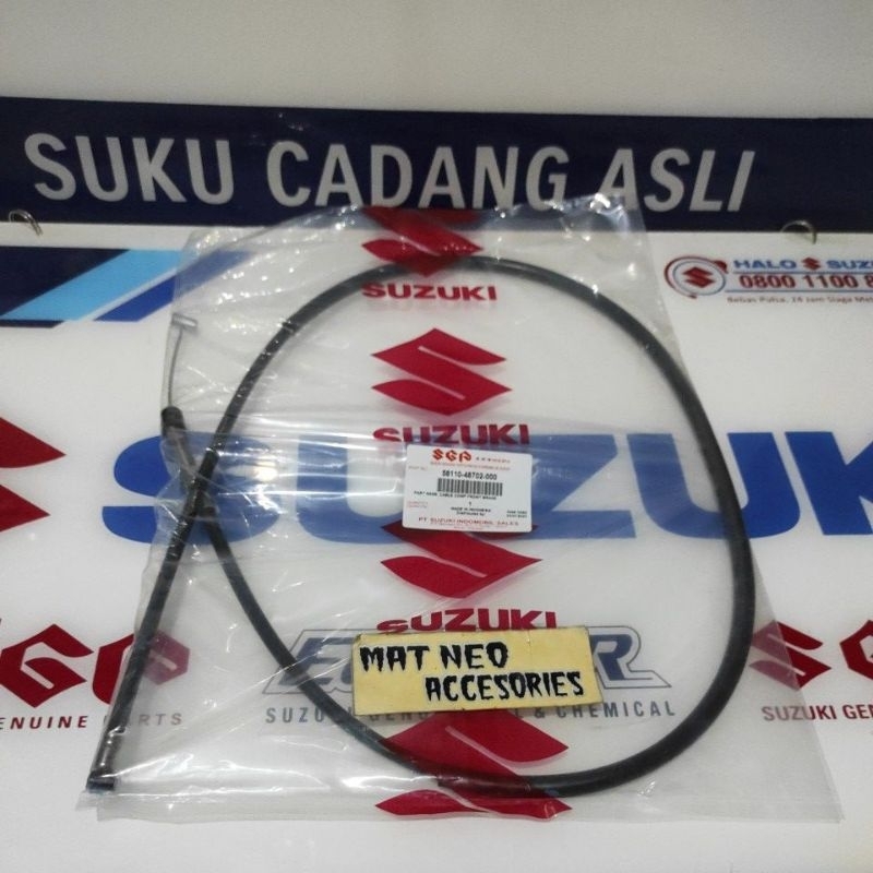 สายเบรกหน้า SUZUKI TS 125 58110-48702-000 อะไหล่แท้แท้ SGP SUZUKI อะไหล่แท้