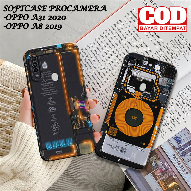 Softcase Oppo A31 2020 / Oppo A8 2019 Pro Camera - Casing Oppo A31 2020 - Silicon Oppo A31 2020 - Pr