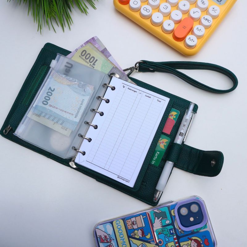 NEW A7 yumee project binder wallet vol 12