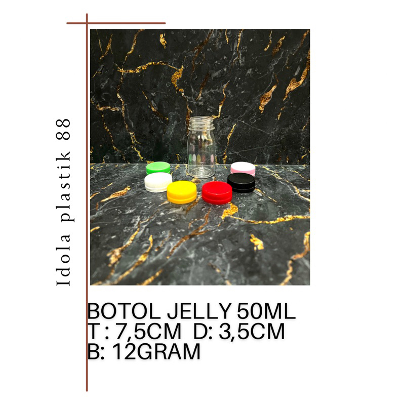 50ml Jelly Bottle / 50ml Zamzam Bottle SN (นาที 25 ชิ้นขายส่ง min 100 ชิ้น)