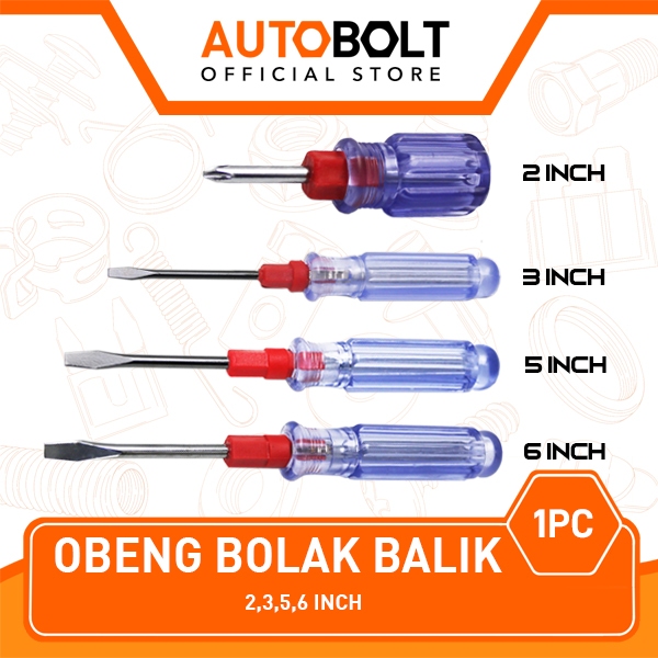 ไขควงใส Reversible BB Plus Plus Plus Plus Plus Minus 3 5 6 นิ้วเคลียร์ 2 ทาง