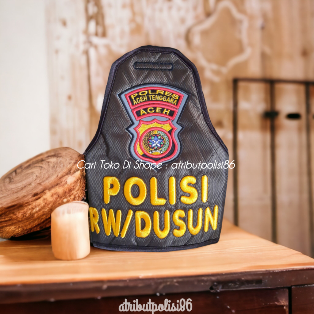 ARMBAND POLICE RW DUSUN / ARMBAND DUSUN