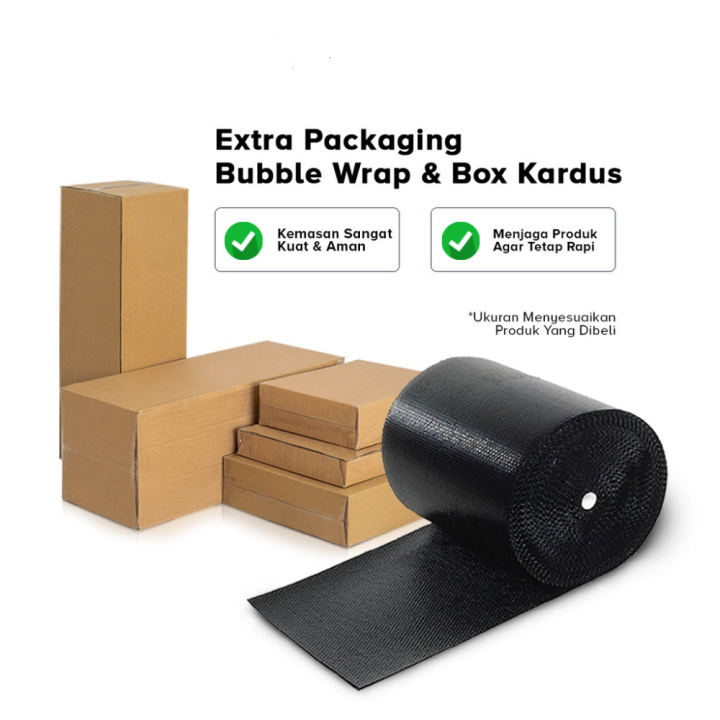 การบรรจุพิเศษ (ADDITIONAL BUBBLEWRAP, CARDBOARD, หรือ BUBBLEWRAP + CARDBOARD)