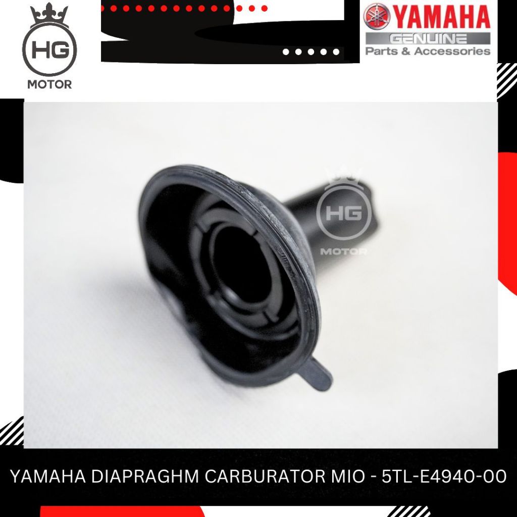 VACUUM MIO PISTON CARBURETOR DIAPHRAGM ASSY (5TL-E4940-00) ต้นฉบับ