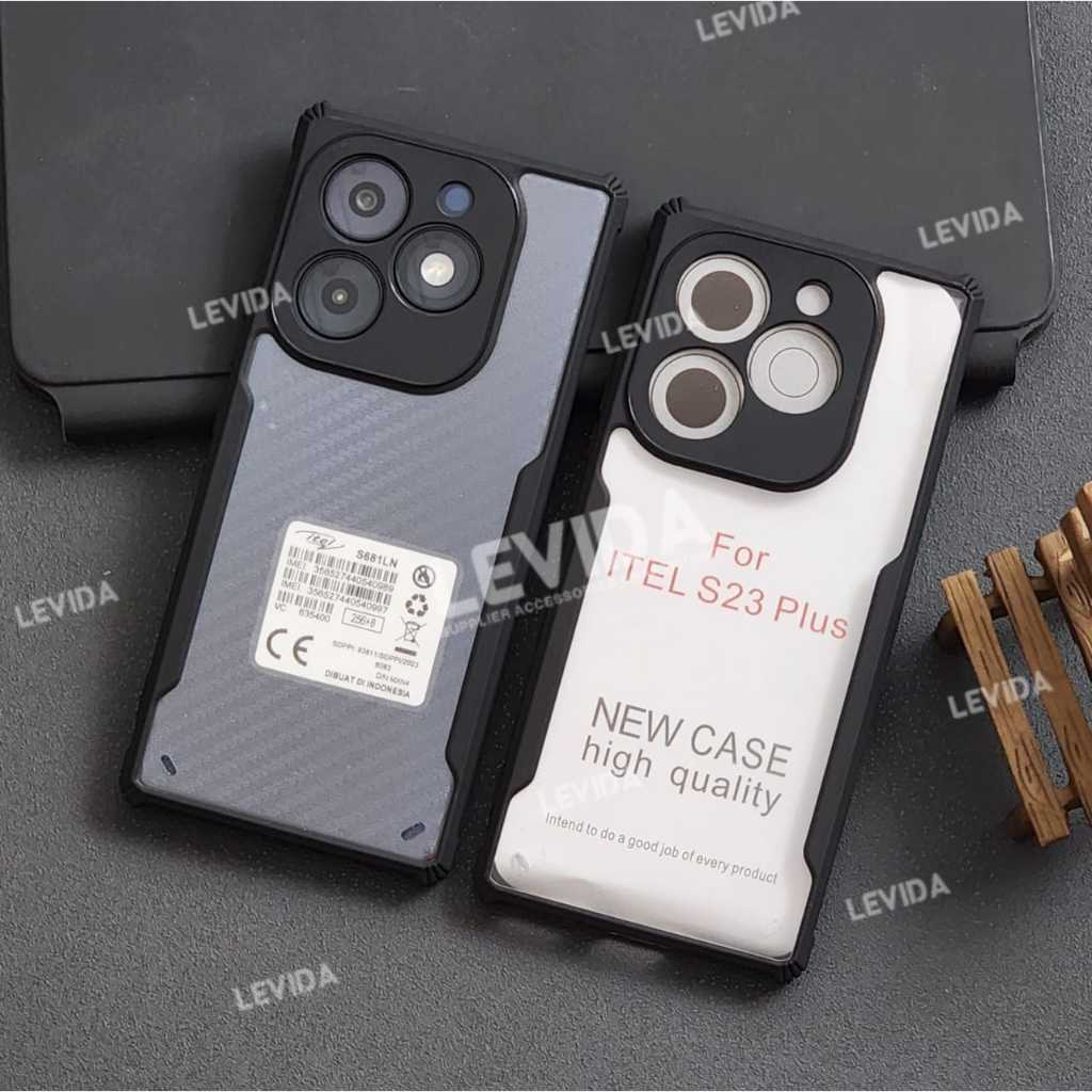 Itel S23 Plus Fusion case เคสใสกันกระแทก Itel S23 Plus