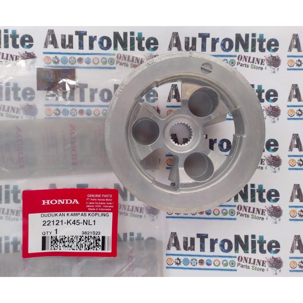 ที่วางแผ่นคลัทช์ CENTER CLUTCH 22121-K45-NL1 Original Honda CBR 150 R LED FI 22121K45NL1