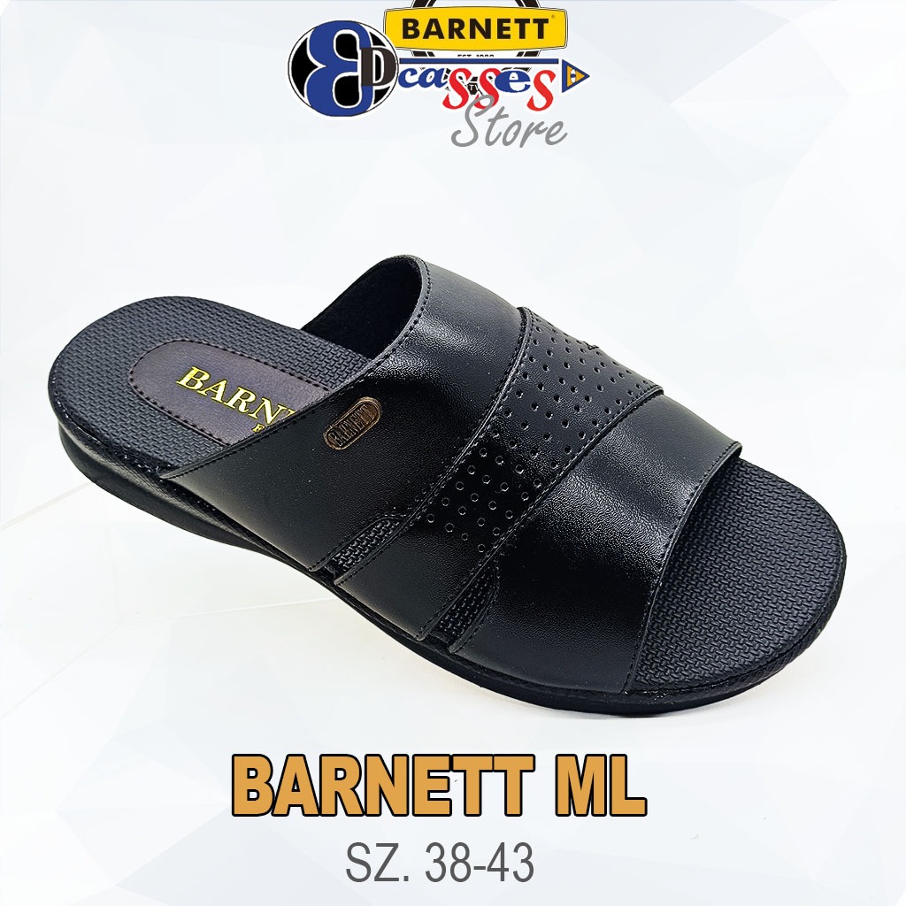 Barnett ML 64 - รองเท้าแตะหนังลําลองผู้ชาย Barnett ดั้งเดิม