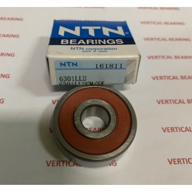BEARING 6301 LLU NT 6301LLU 6301 2RS ยางหมวก
