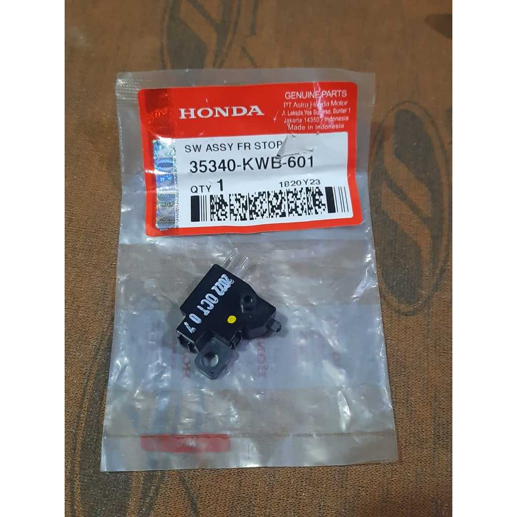 สวิตช์เบรกหน้ารถจักรยานยนต์ Honda MATIC/BEK รหัส 35340-KWB-601