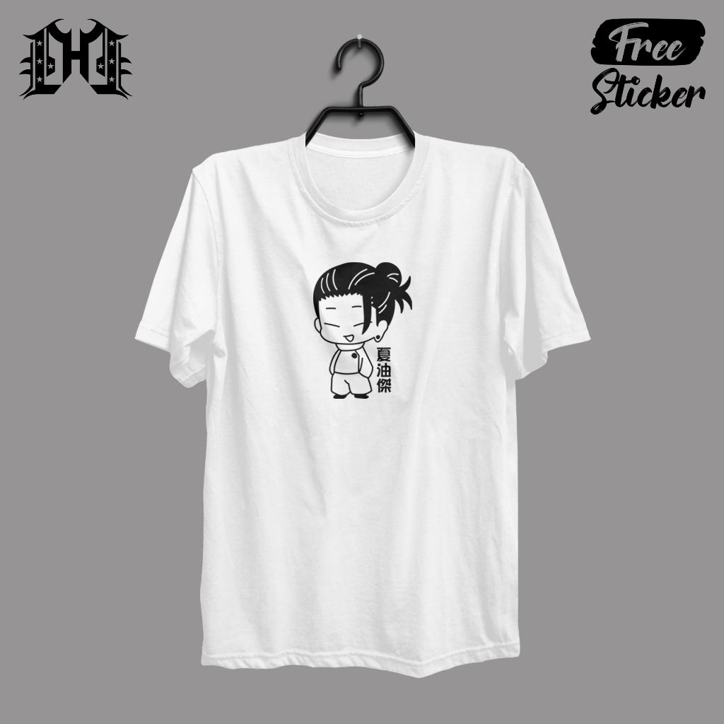 Suguru Getou Chibi เสื้อยืดอนิเมะ Jujutsu Kaisen