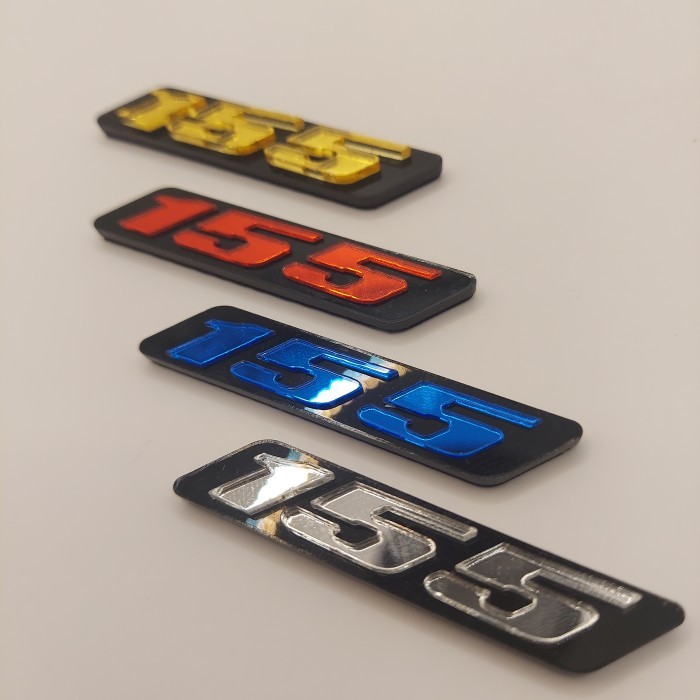 สัญลักษณ์อะคริลิค 155 ตราสัญลักษณ์นูนอะคริลิค บีทวาริโอ ตัก 155