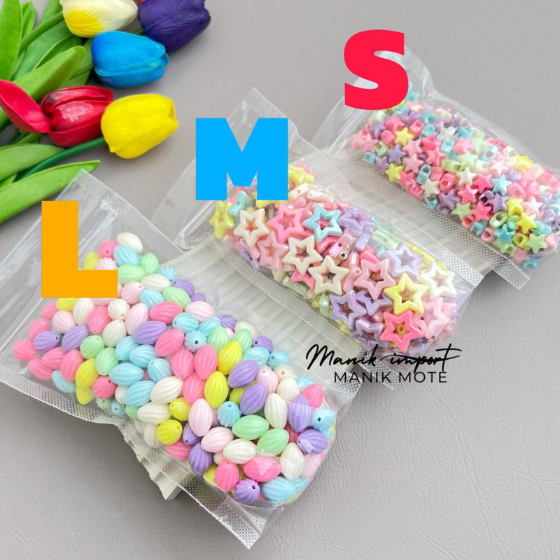 Mote Bead Sprinkle Pastel Topping ฟรี