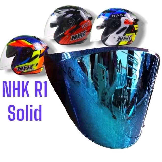 (SE) R1 Solid Glass Flat Visor R1 V1 V2 Plus กลไก/ที่วางกระจกเขียน R1