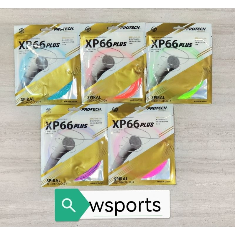 สายแบดมินตัน PROTECH XP66 XP 66 Plus ดั้งเดิม