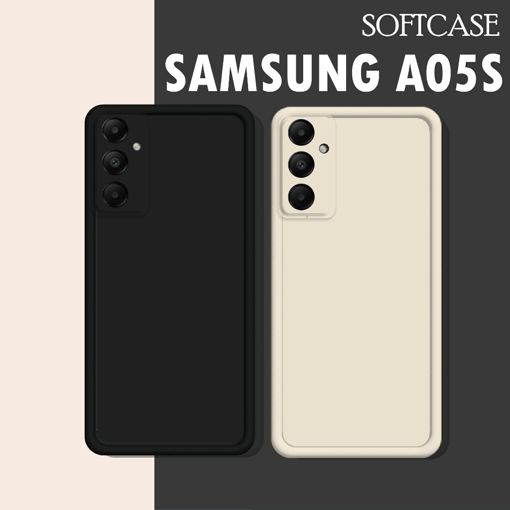 HP Softcase Protect Camera Samsung A05S - เคสแบบยืดหยุ่น Samsung A05S - เคสซิลิโคน Samsung A05S - ฟิ