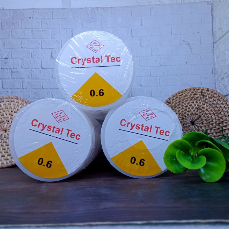 CRYSTAL TEC ELASTIC STRING ต่อม้วน 0.6 มม