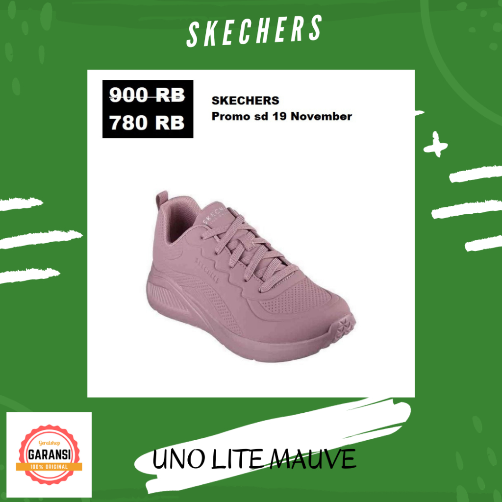 Skechers รองเท้าผู้หญิง ของแท้ 100% UNO LITE Series