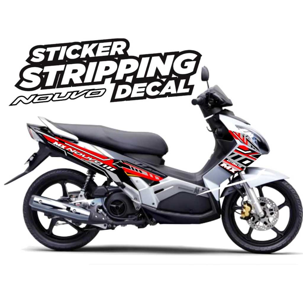 สติกเกอร์รูปลอก LIs Body Nouvo Mx Striping Variation Yamaha Nouvo Mx