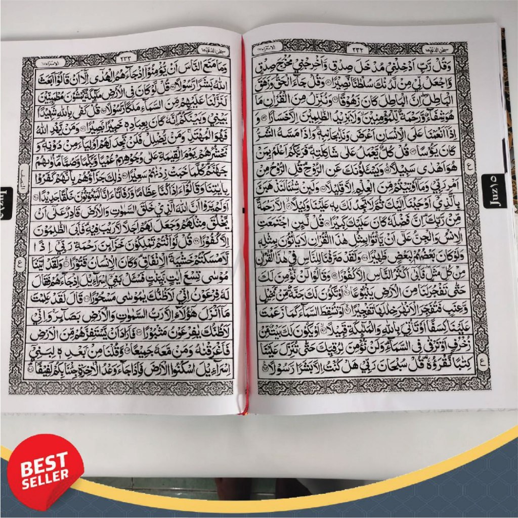 Al-Quran Madinah A3 Non-Translated, Al-Quran Khot Bombay 18 Lines, Al-Quraan Large, Al-Quranouran Si