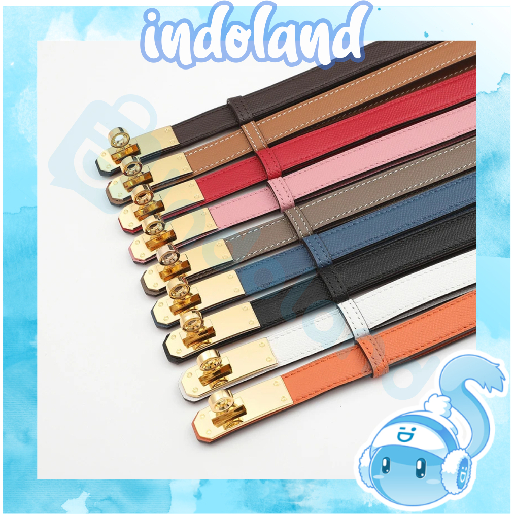 ☀อินโดแลนด์☀ ใหม่นําเข้าเข็มขัดผู้หญิง/FASHION GIRLS BELT/WOMENS BELT KELLY ADJUST R919