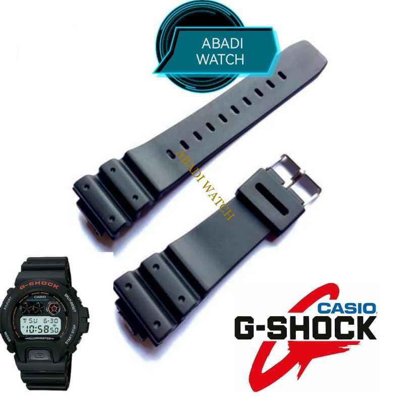 CASIO G SHOCK DW6900 DW 6900 RUBBER STRAP DW-6900 GLX6900 G6900 GB6900 GW6900 GW6900 GW6900