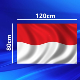 TRENDY Bendera Merah Putih Ukuran 80CM X 120CM Kualitas