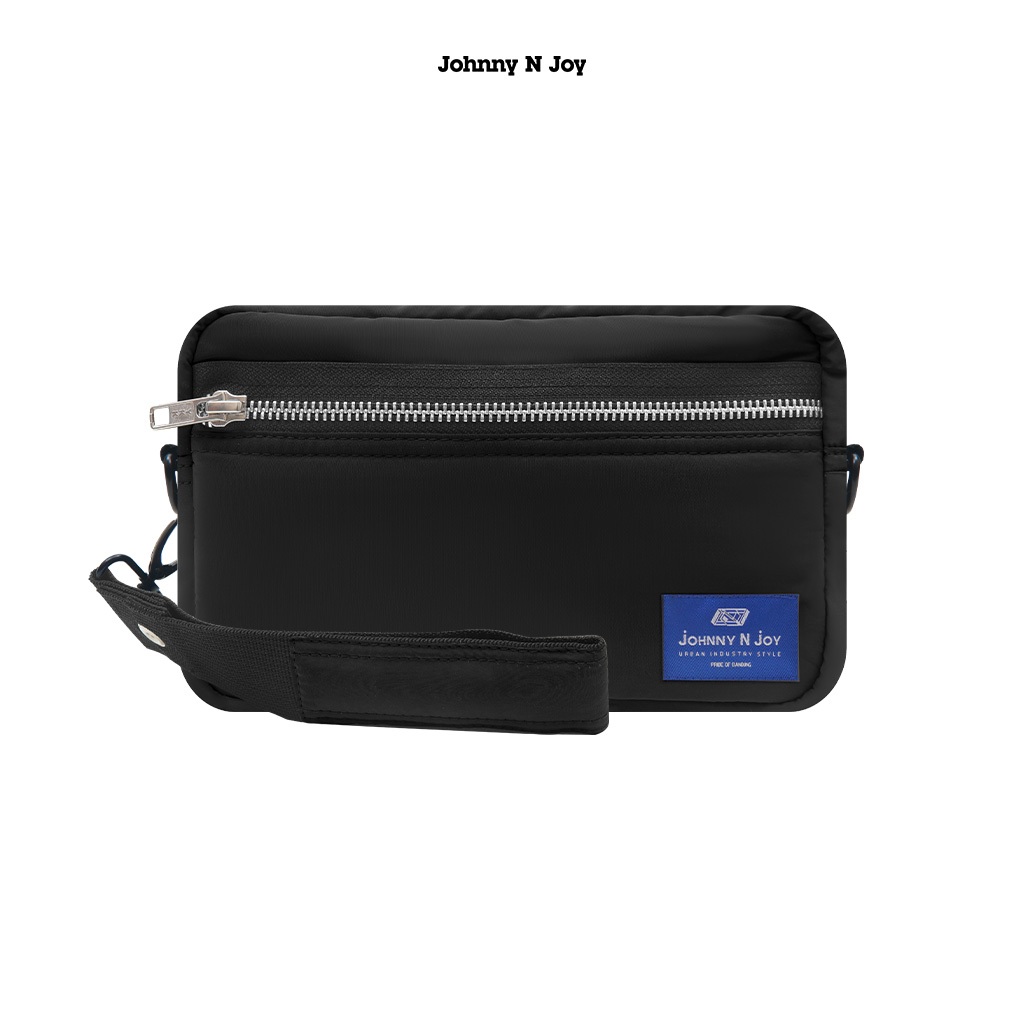 Johnny and Joy - Black Box Bag | กระเป๋าสะพายข้างผู้ชายพร้อมสายคล้อง
