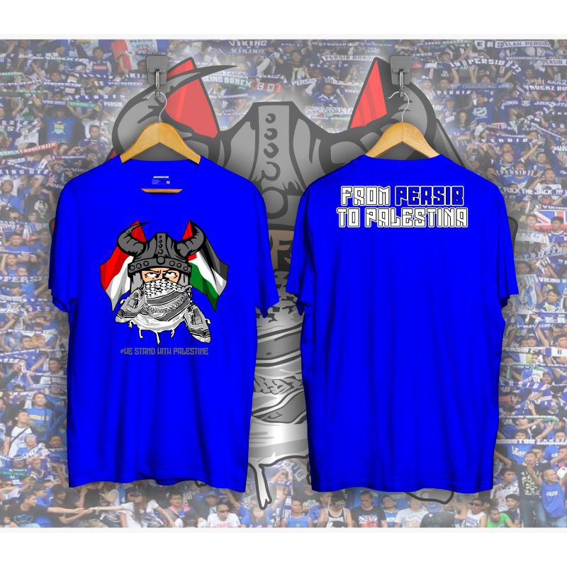Persib T-Shirt viking distro with palestine