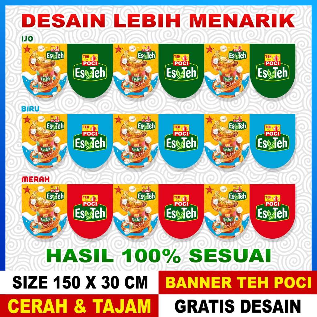 POP ICE LACE BANNER / ICE TEA BANNER