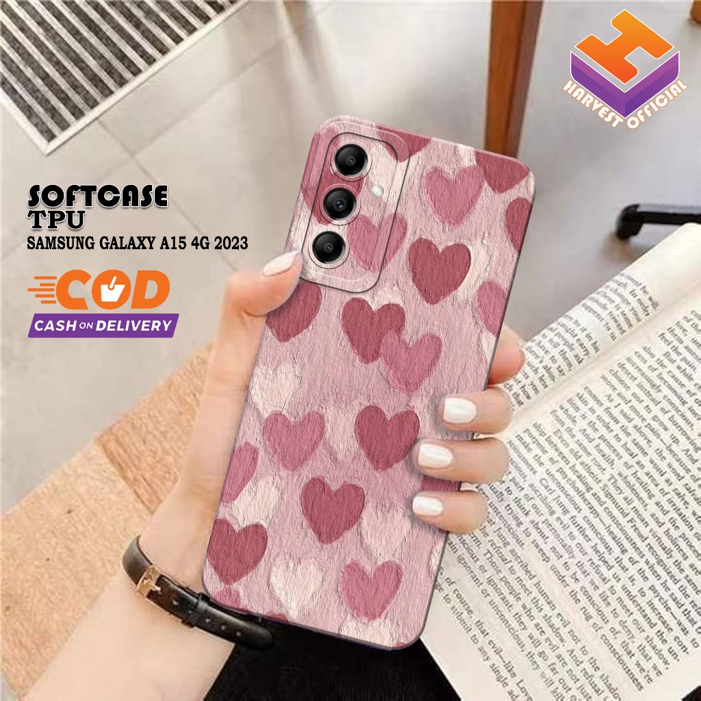 HP ล่าสุด Samsung Galaxy A15 4G Case Softcase Samsung Galaxy A15 4G Casing Samsung Galaxy A15 4G - เ