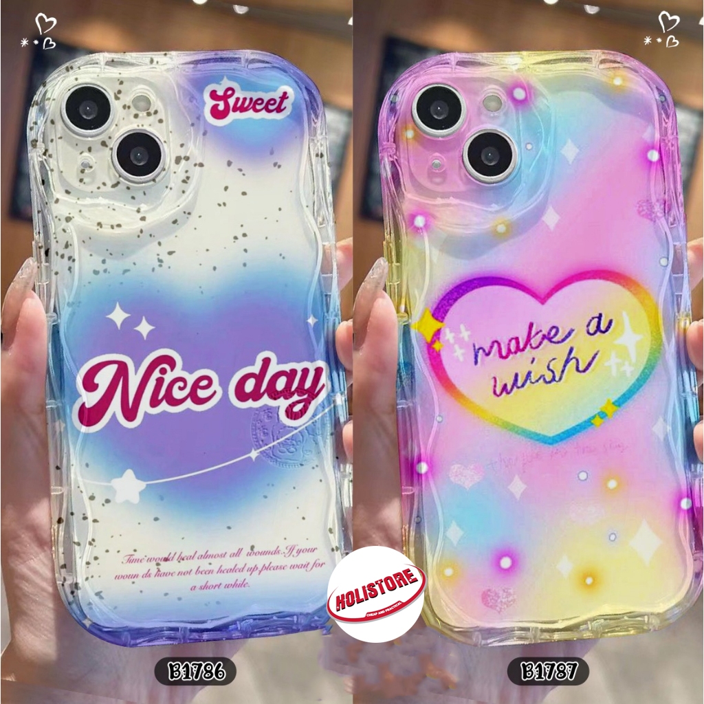 B1786 กรณี SOFTCASE SILICON CASING MELTING CLEAR SHOCKPROOF สําหรับ OPPO A1 A98 A1K A3S A5S A11K A12