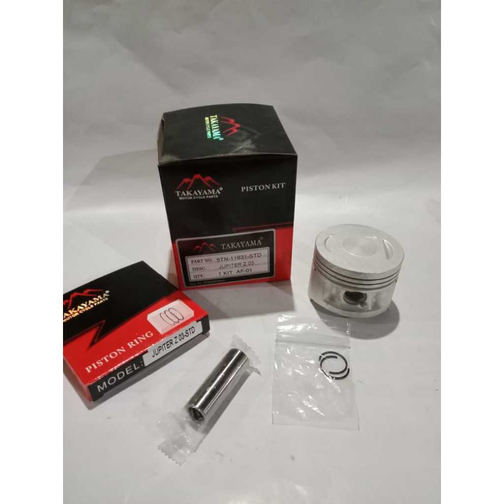 ชุดลูกสูบครบชุด Assy Jupiter Z03 / Vega R Takayama oversize STD 25 50 75 100 TAKAYAMA