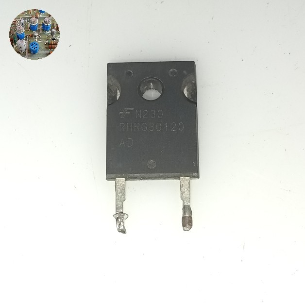 Fairchild RHRG30120 30A 1200V ไดโอด Hyperfast TO-247