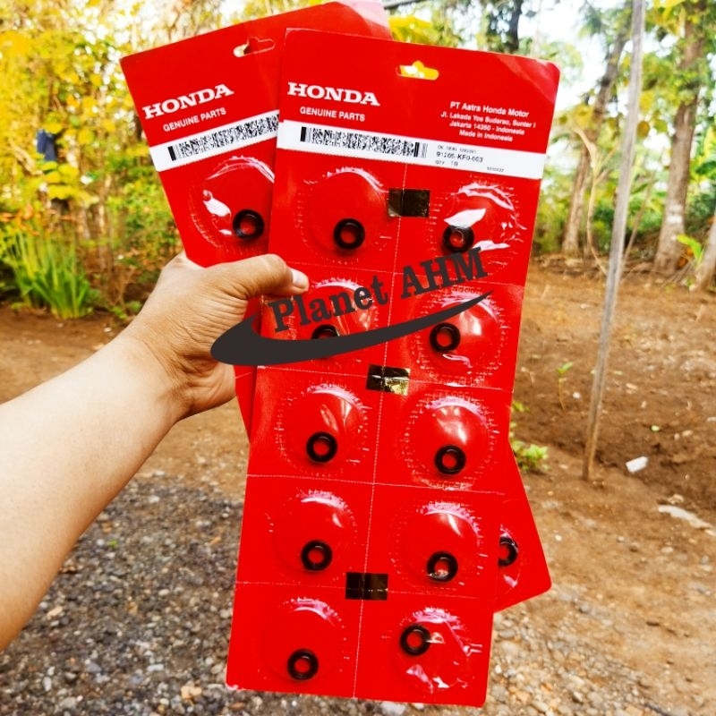 Honda 91205-KF0-003 ซีลน้ํามัน Sil ปั๊มน้ํา 12X20X5 CS1 Sonic Supra CB CBR 150 250 R LED GTR