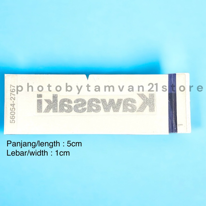 สติ๊กเกอร์ MARK WINDSHIELD VISOR ZX 25R ZX-25R ZX25R ZX6R ORIGINAL