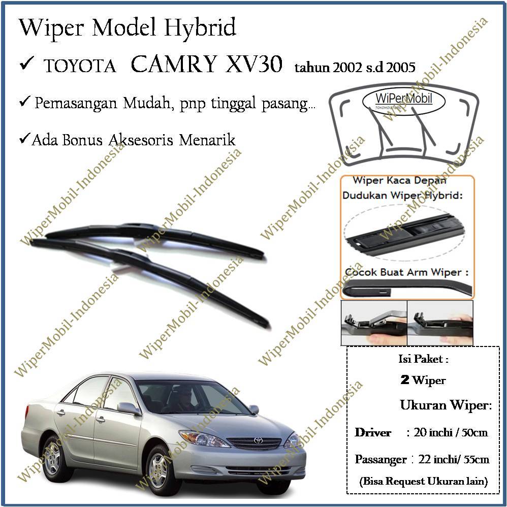 Toyota CAMRY 2002 2003 2004 2005 2006 Hybrid Wiper